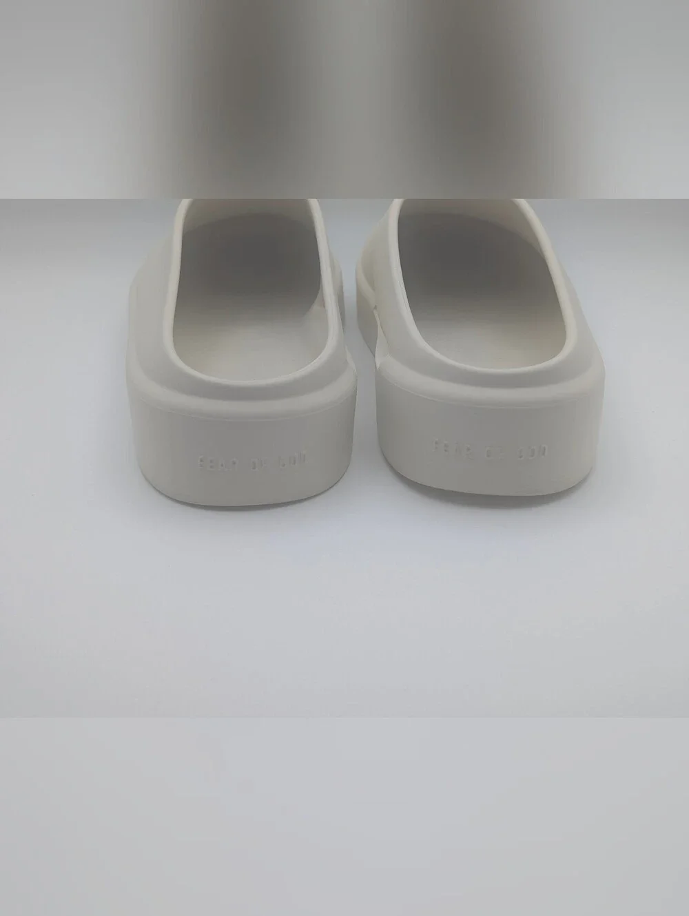 💯 AUTHENTIC Fear of God The California Mules Cream Size 45 (Fits US 12) EUC